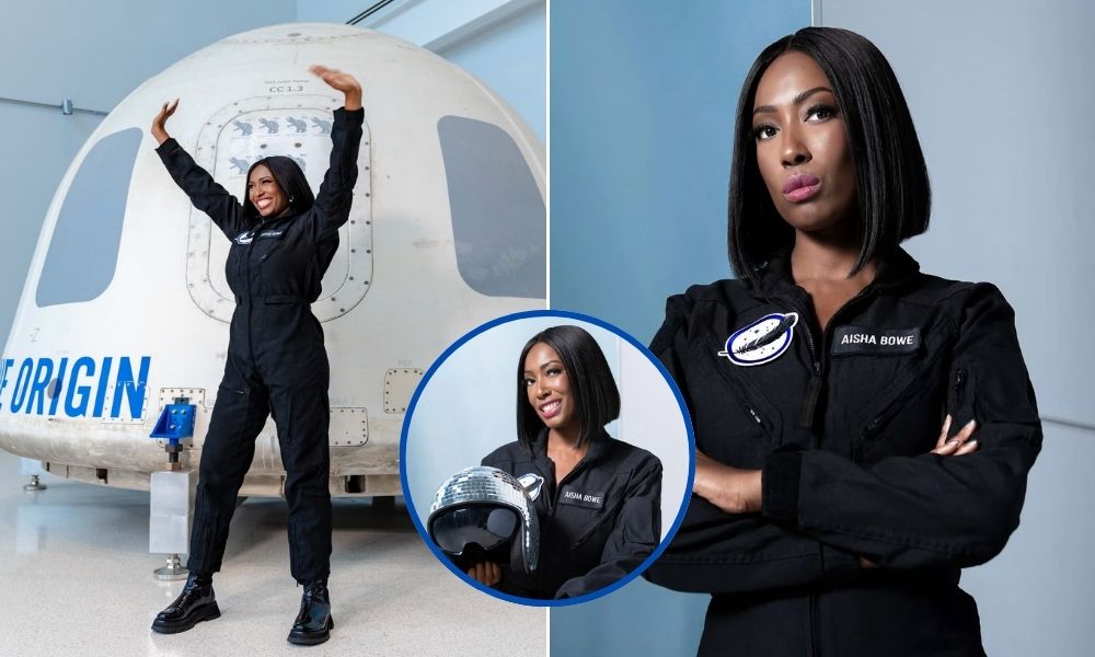 Former NASA Rocket Scientist Aisha Bowe to Make History as Crew Member on Blue Origin’s First All-Woman Spaceflight