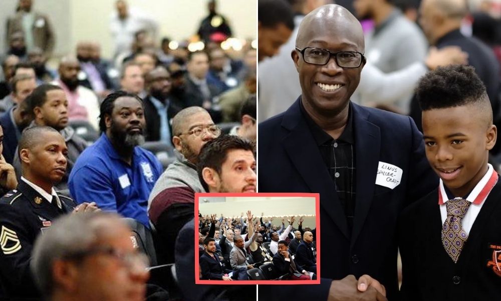 ‘Breakfast With Dads’: Almost 600 Men Show Up To Mentor South Dallas Middle School Students