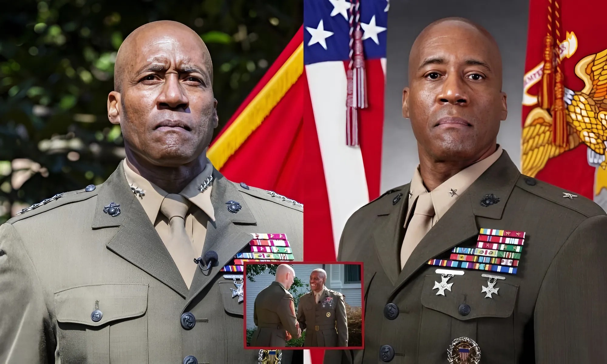 Gen. Michael Langley becomes the Marine Corps’ first Black four-star general