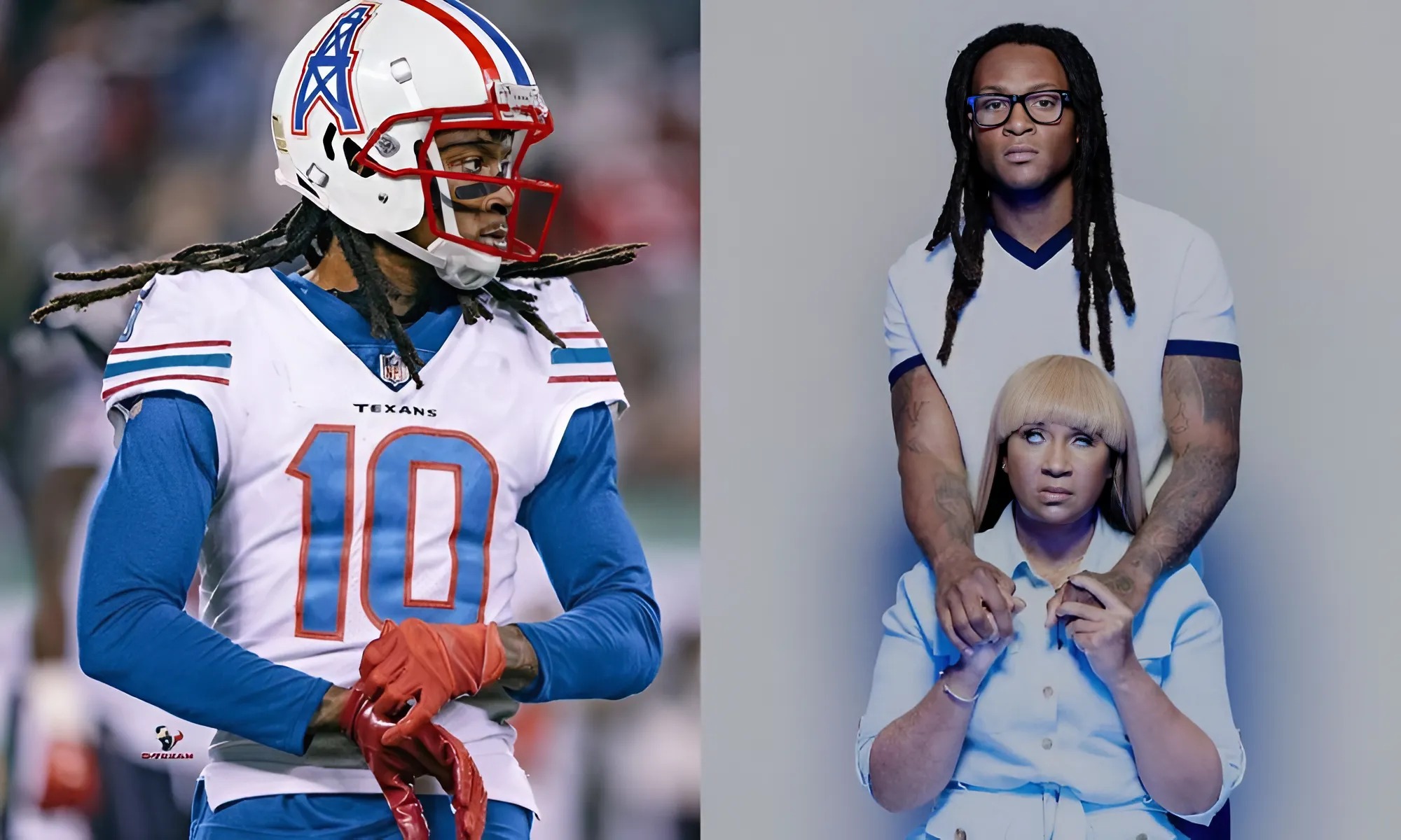 NFL star DeAndre Hopkins has touching touchdown tradition with mother blinded in acid attack